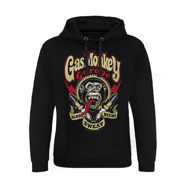 Felpa con cappuccio Gas Monkey Garage Spark Plugs