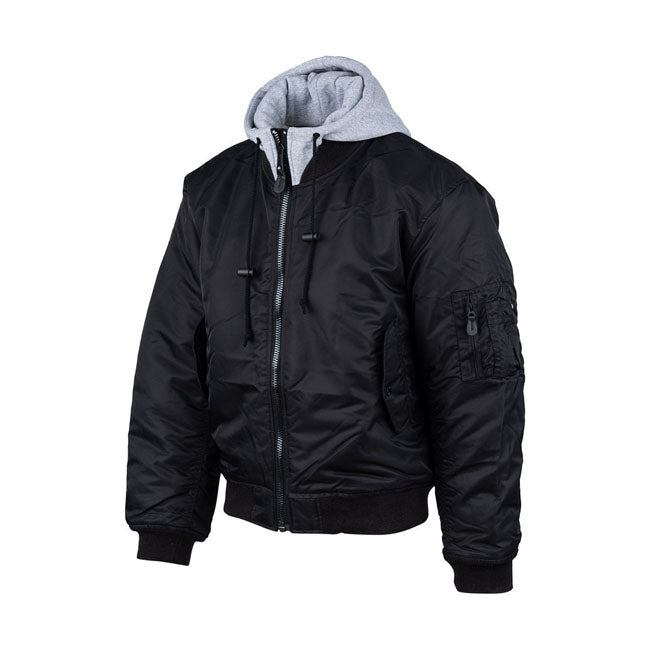 Giacca con cappuccio MA-1 Bomber Flight