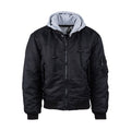 Giacca con cappuccio MA-1 Bomber Flight