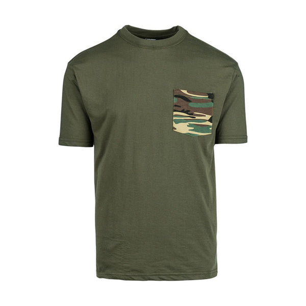 Army Surplus Maglietta Camo Verde