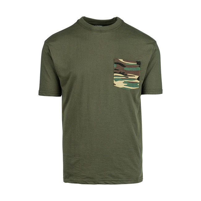 Army Surplus Maglietta Camo Verde
