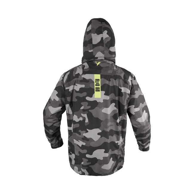 By City Giacca antipioggia militare