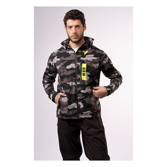By City Giacca antipioggia militare
