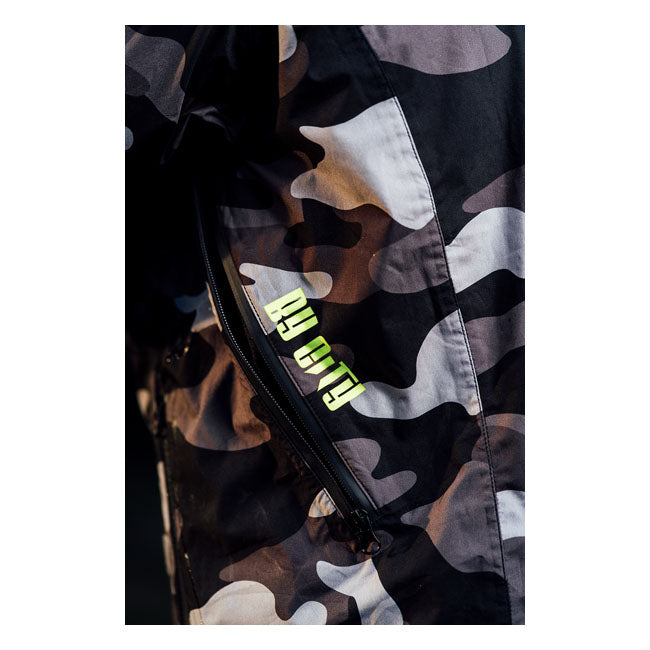 By City Giacca antipioggia militare