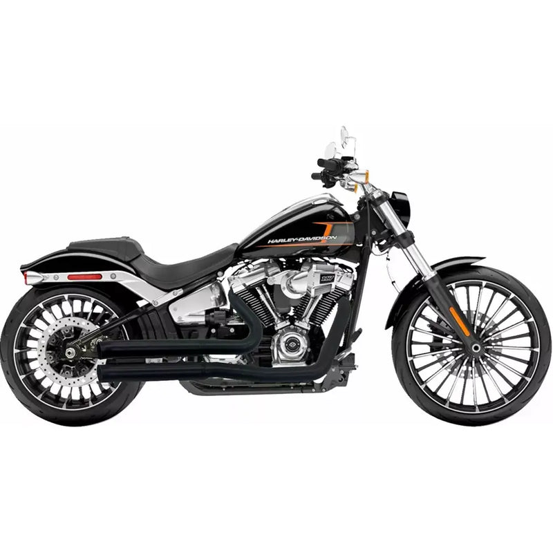 Sistema di scarico Bassani Pro Street Turn Out per Harley