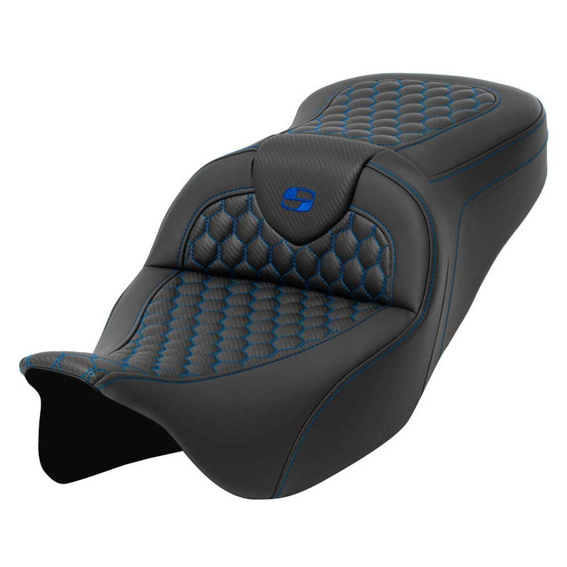 Saddlemen Sedile a nido d'ape Roadsofa Extended Reach per Harley