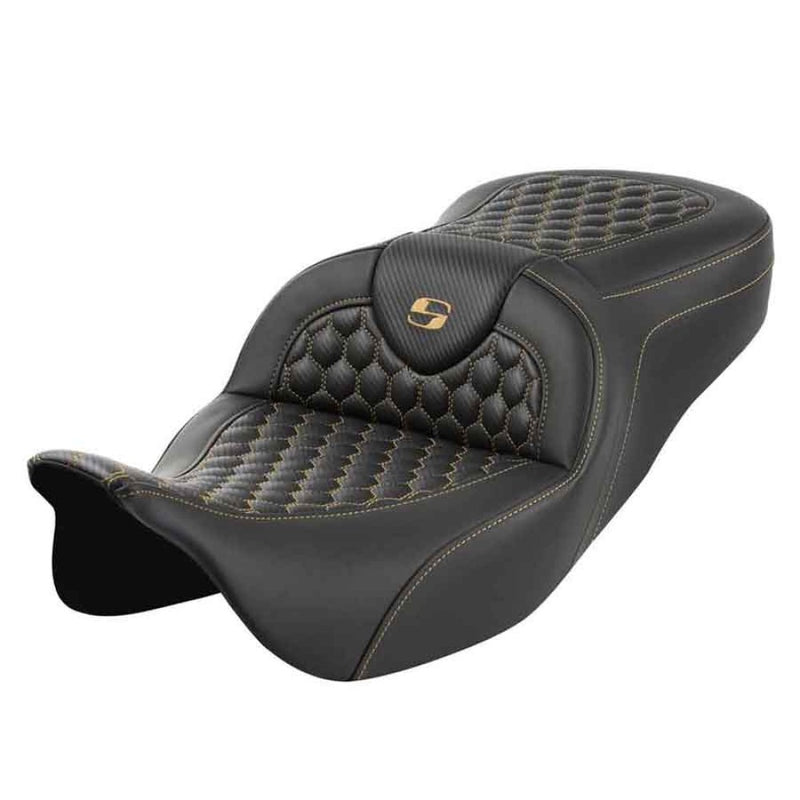 Saddlemen Roadsofa Sedile a nido d'ape per Harley