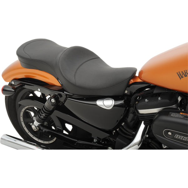 Drag Specialties Sella doppia Double Bucket 2-Up per Harley