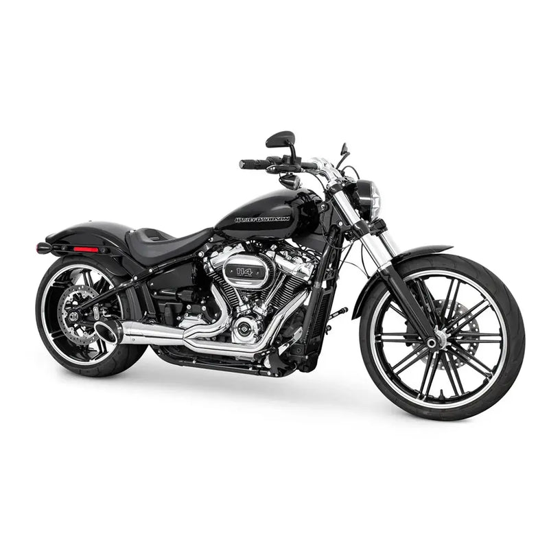 Freedom Performance Scarico Shorty Turn Out 2-into-1 per Harley