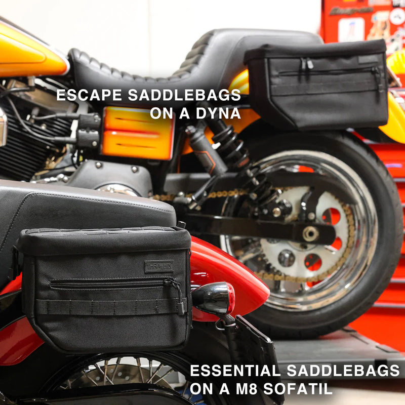 Supporti rigidi per borse laterali Thrash Supply per Harley