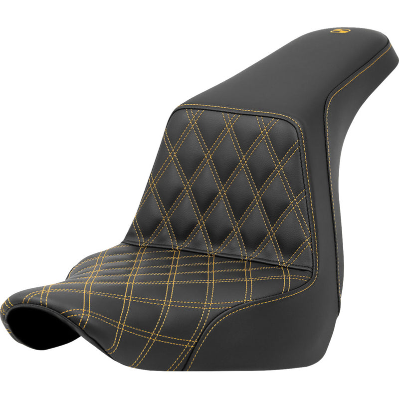 Saddlemen Punto a reticolo anteriore Step-Up per Harley