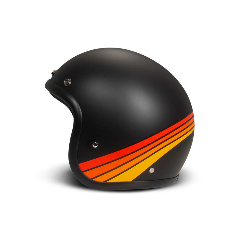 DMD Casco da moto aperto personalizzato retrò