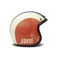 DMD Casco da moto aperto con grafica retrò