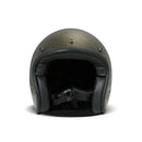 DMD Casco da moto aperto retrò metallizzato