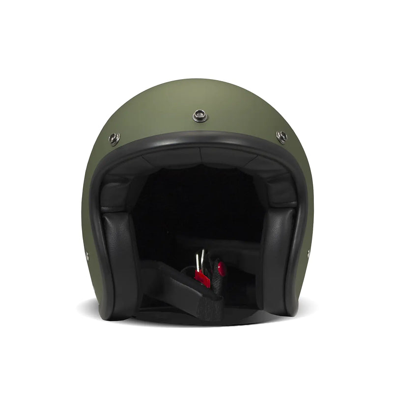 DMD Casco da moto aperto classico retrò