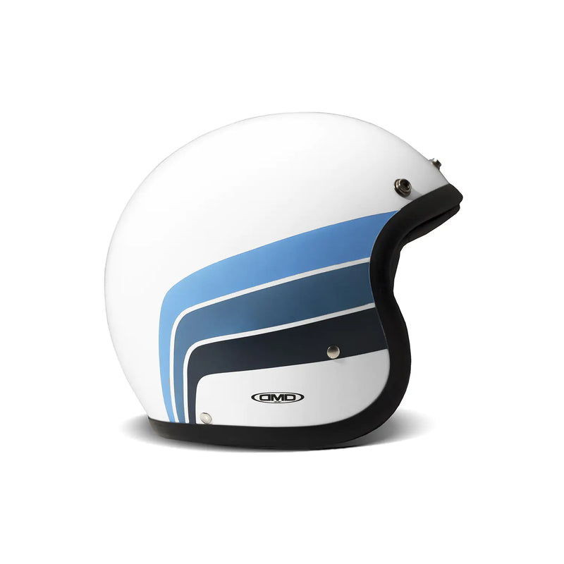 DMD Casco da moto aperto personalizzato retrò