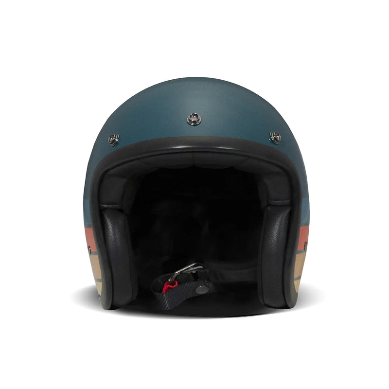 DMD Casco da moto aperto personalizzato retrò