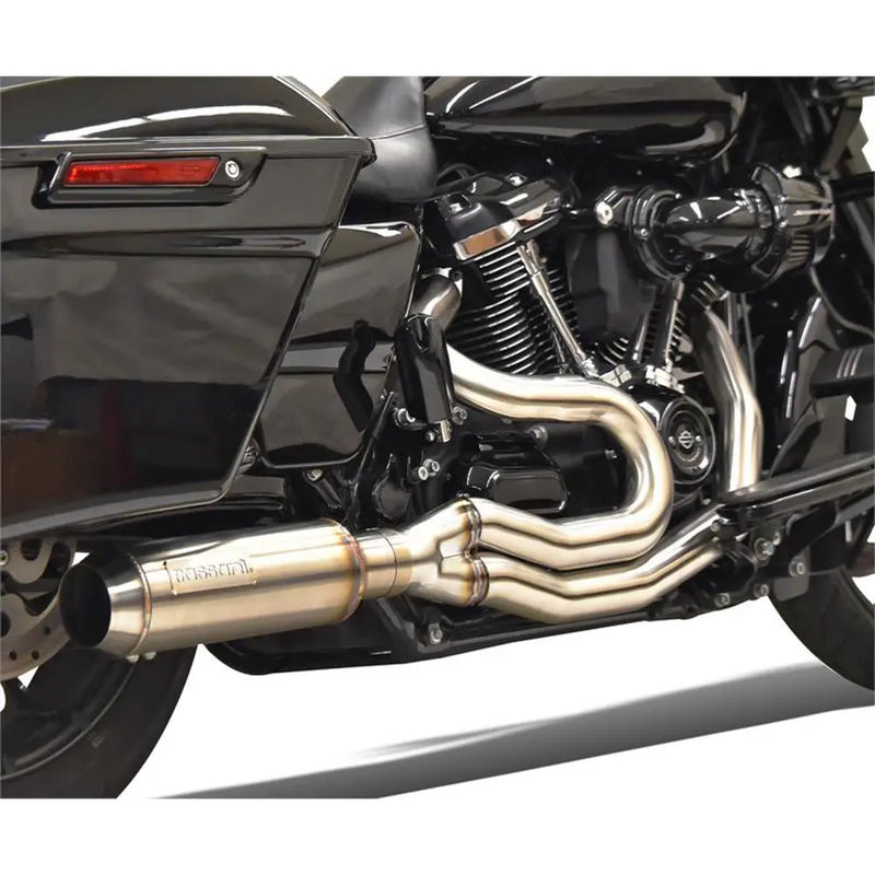 Sistema di scarico Bassani Road Rage Super Bike 2-into-1 per Harley