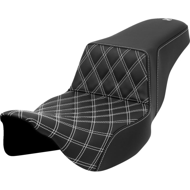 Saddlemen Step-Up Extended Reach anteriore con punto a reticolo per Harley