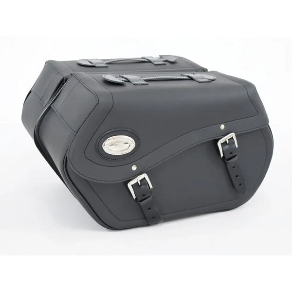 Longride Modello 153 Set di borse laterali per moto Click-On da 43 litri