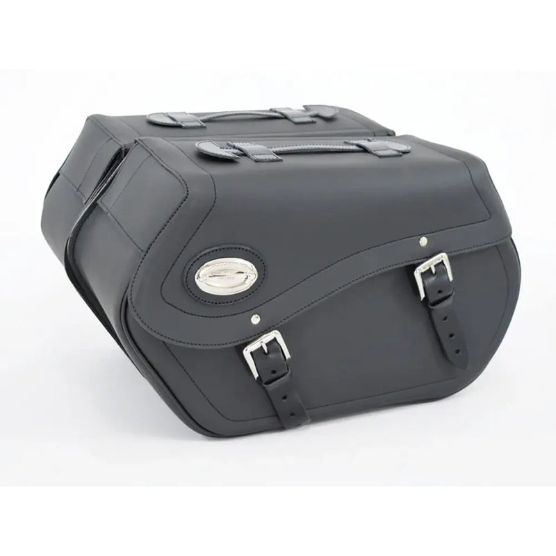Longride Modello 153 Set di borse laterali per moto Click-On da 43 litri