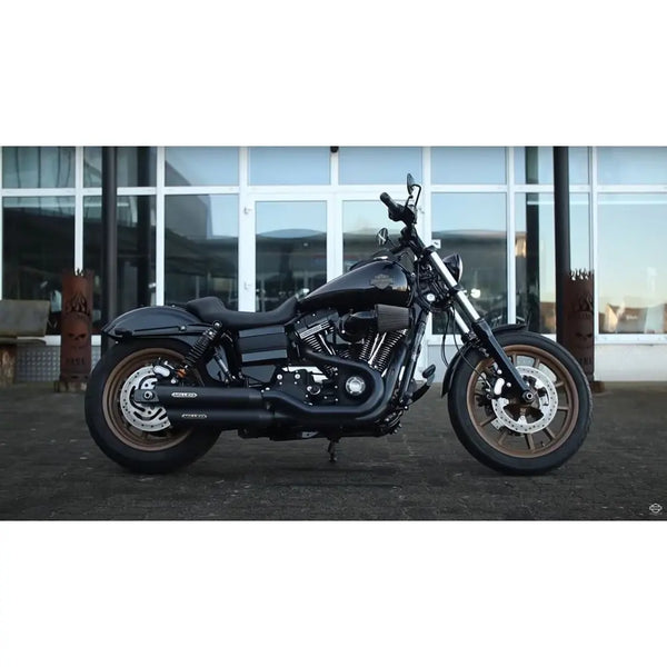 Miller Dakota Euro 3 Marmitte Slip-On per Harley