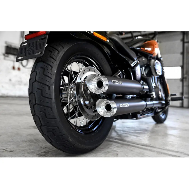 Miller Destiny Euro 5 Marmitte Slip-On per Harley