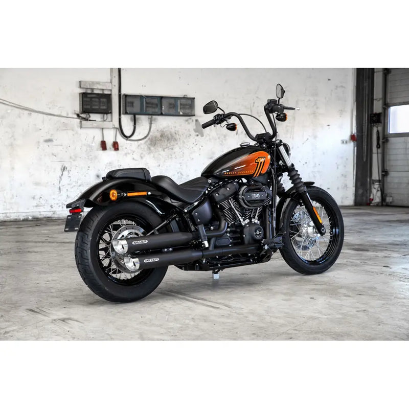 Miller Independence Euro 4 Marmitte Slip-On per Harley
