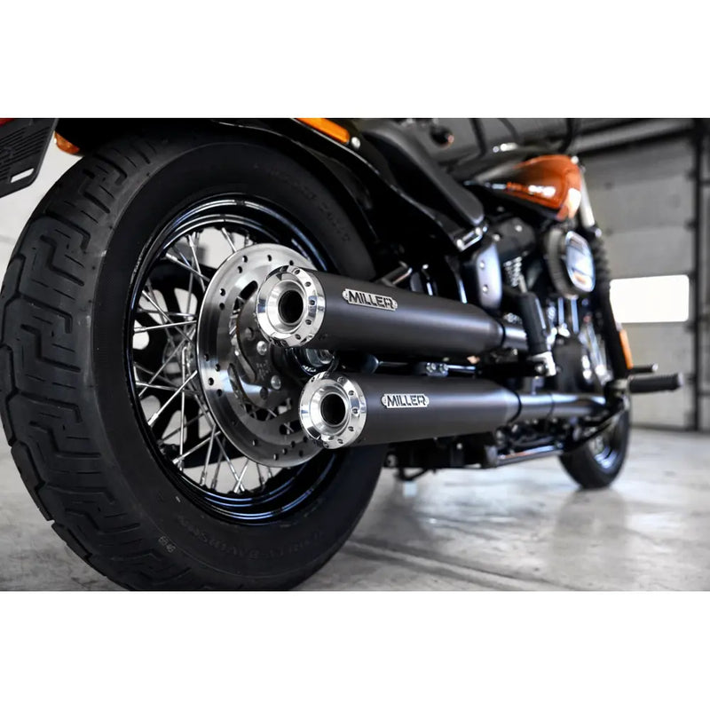 Miller Destiny Euro 5 Marmitte Slip-On per Harley