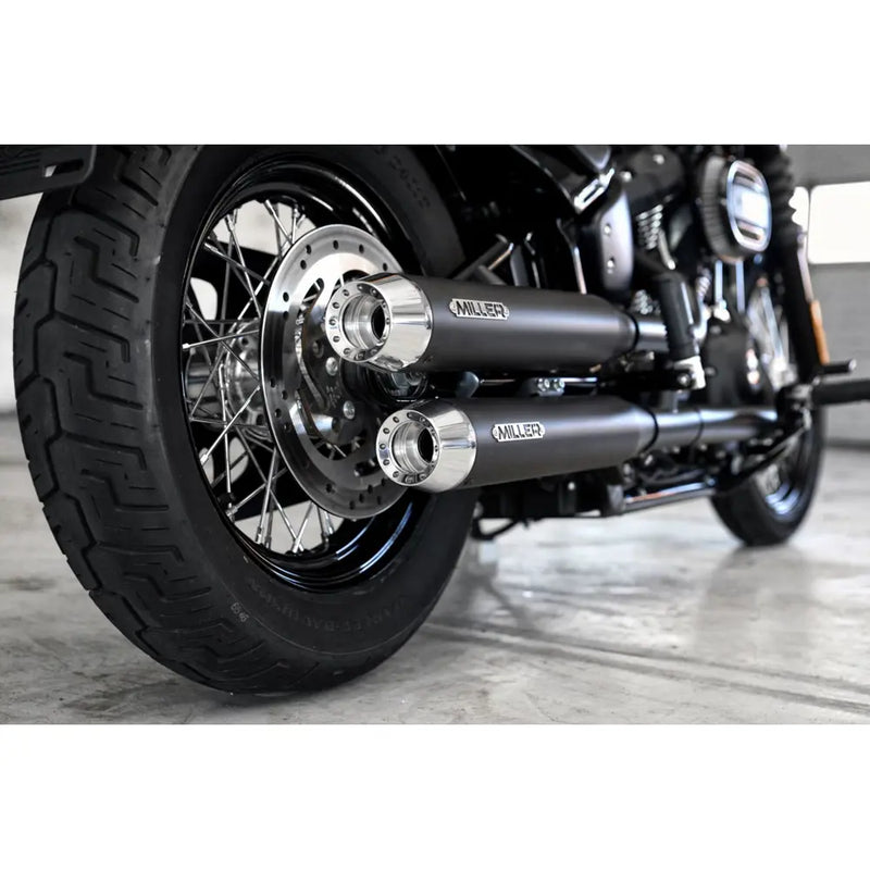 Miller Destiny Euro 5 Marmitte Slip-On per Harley
