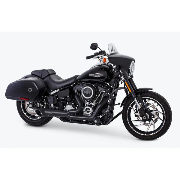 Freedom Performance Scarico Shorty Turn Out 2-into-1 per Harley