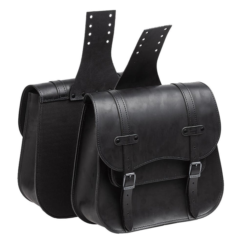 Ledrie Set borsa da postino in pelle da moto da oltre 30 litri