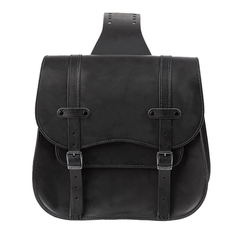 Ledrie Set borsa da postino in pelle da moto da oltre 30 litri