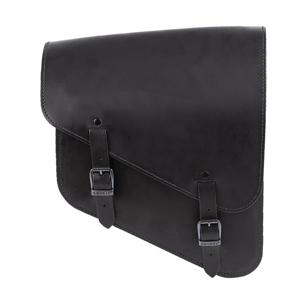 Ledrie Borsa grande con telaio nero per Harley