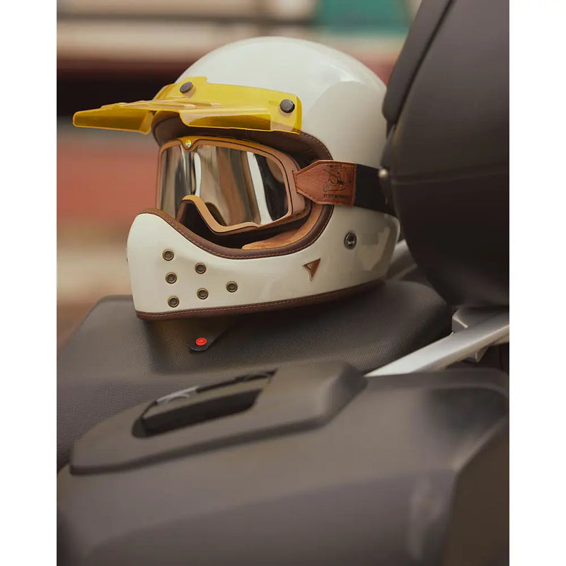 By City Casco da motocross The Rock Retro
