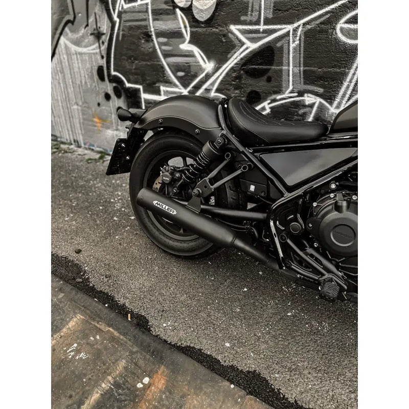 Miller Custom Euro 4/5 Silenziatore Slip-On per Honda