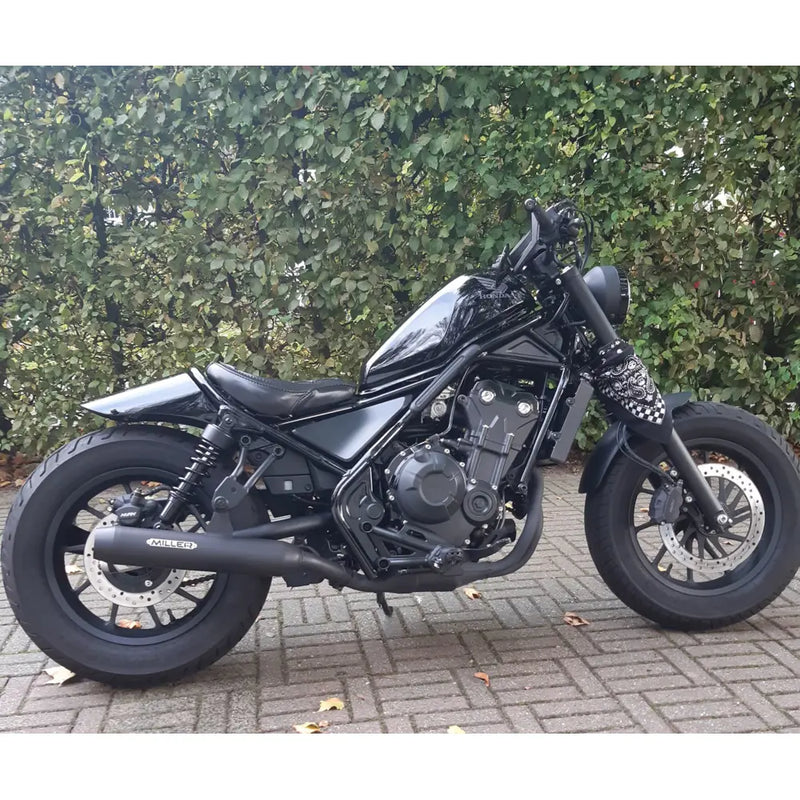Miller Custom Euro 4/5 Silenziatore Slip-On per Honda