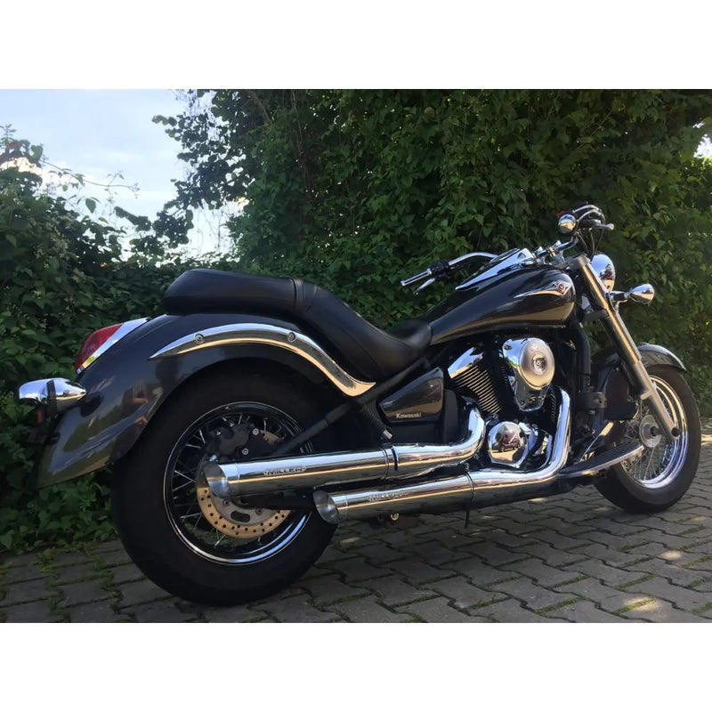 Silenziatori Miller Challenger Euro 3 Slip-On per Kawasaki
