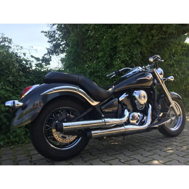 Silenziatori Miller Challenger Euro 3 Slip-On per Kawasaki