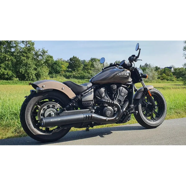 Miller Yukon Euro 5+ Silenziatore Slip-On per Indian