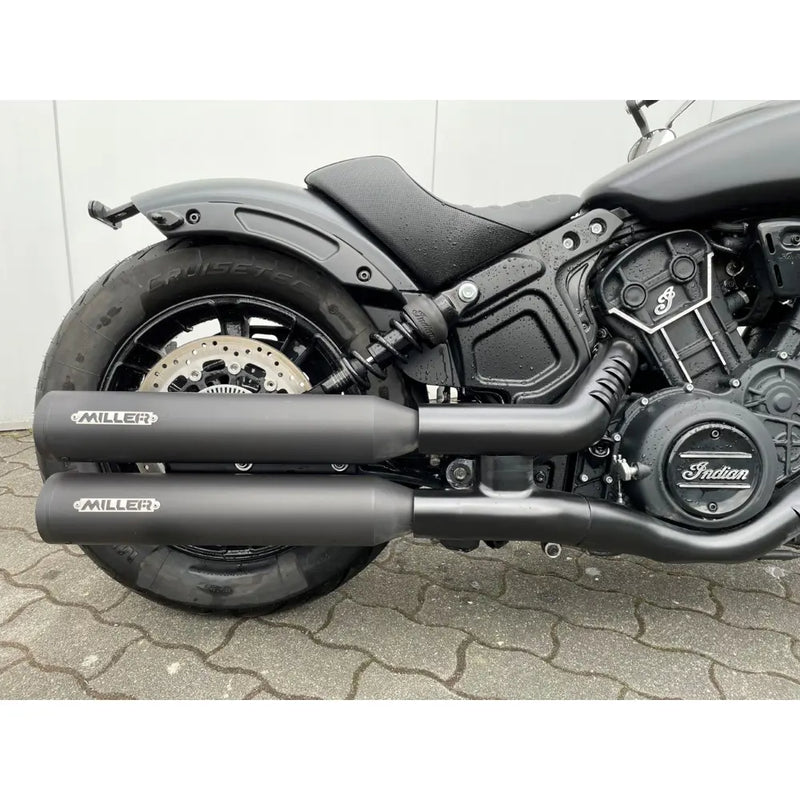 Miller Yuma Euro 3/4/5 Silenziatori Slip-On per Indian