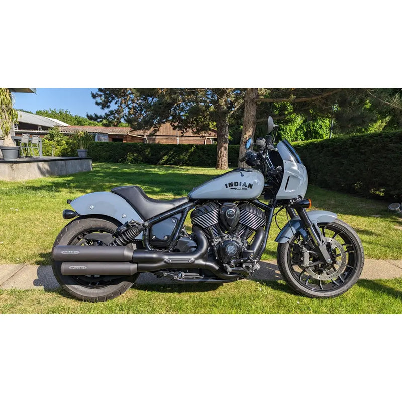 Miller Omaha Euro 5 Silenziatori Slip-On per Indian