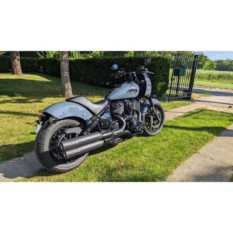 Miller Omaha Euro 5 Silenziatori Slip-On per Indian