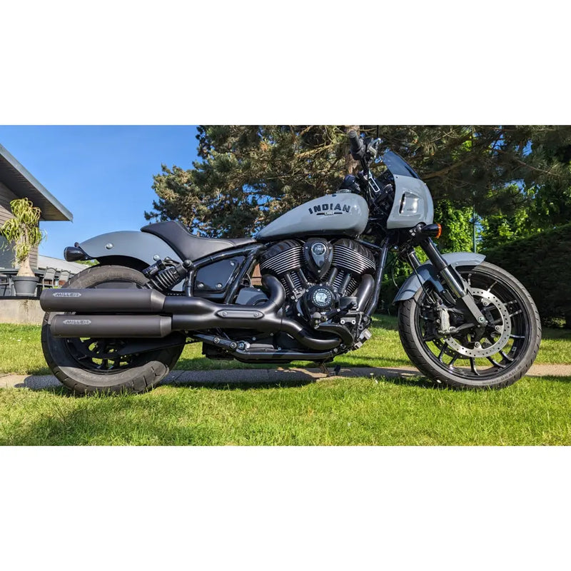 Miller Omaha Euro 5 Silenziatori Slip-On per Indian