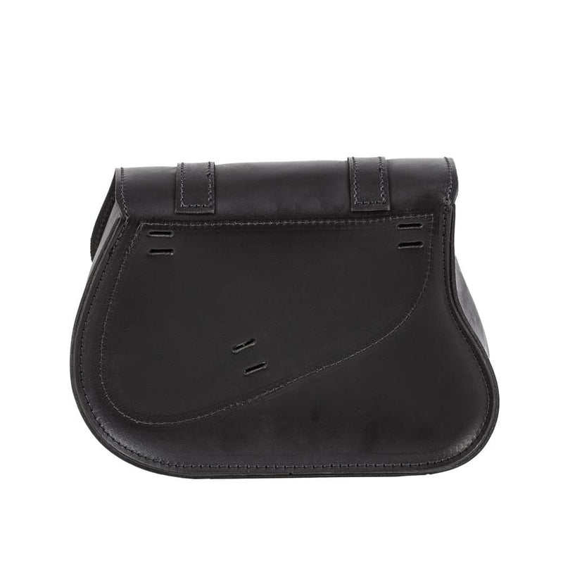 Ledrie Borsa nera con telaio per Harley
