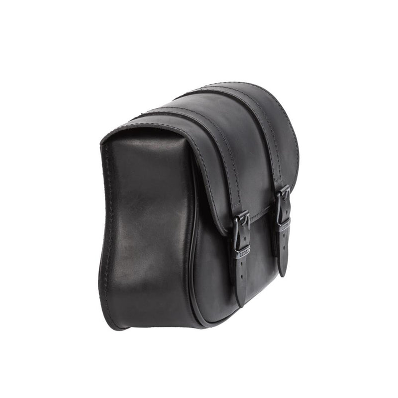 Ledrie Borsa nera con telaio per Harley