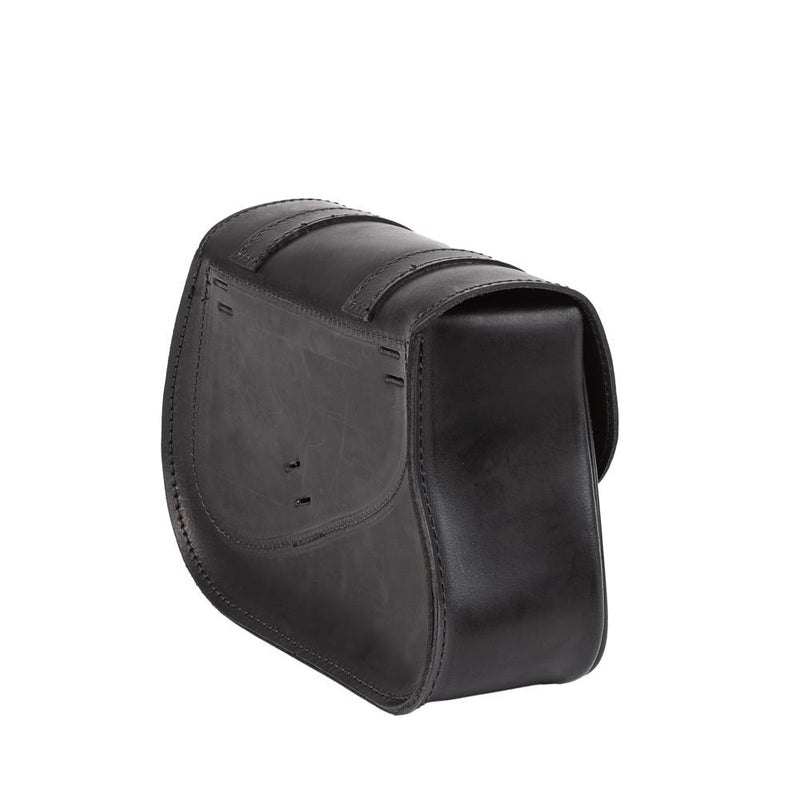 Ledrie Borsa nera con telaio per Harley