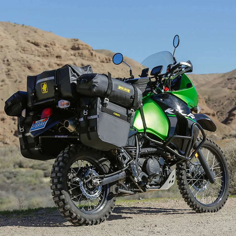 Nelson Rigg Set di borse laterali impermeabili per moto Sierra 55L