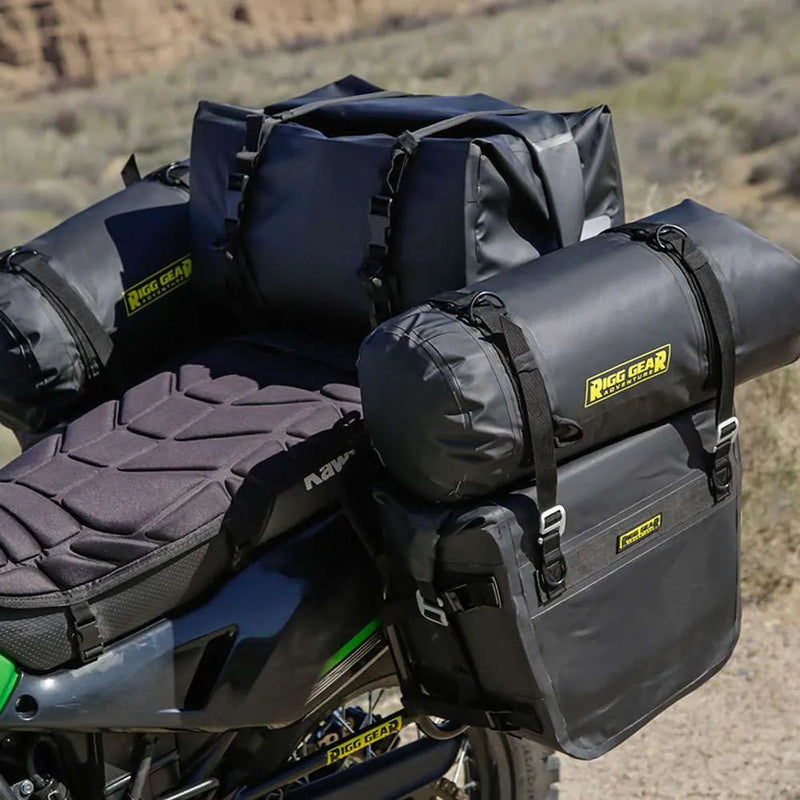 Nelson Rigg Set di borse laterali impermeabili per moto Sierra 55L