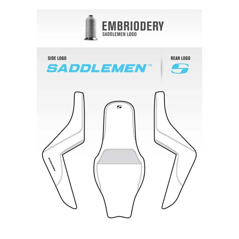Saddlemen Step-Up Tuck-n-Roll per Harley
